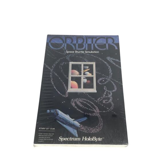 Orbiter – Space Shuttle Simulation (ATARI ST, Sealed) by Spectrum HoloByte - Picture 1 of 4